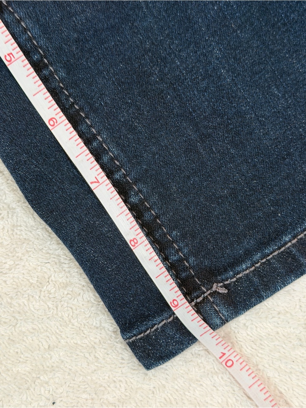 NWT Lane Bryant High-Rise Essential Stretch Bermuda Shorts Denim Tighter Tummy - Picture 8 of 8